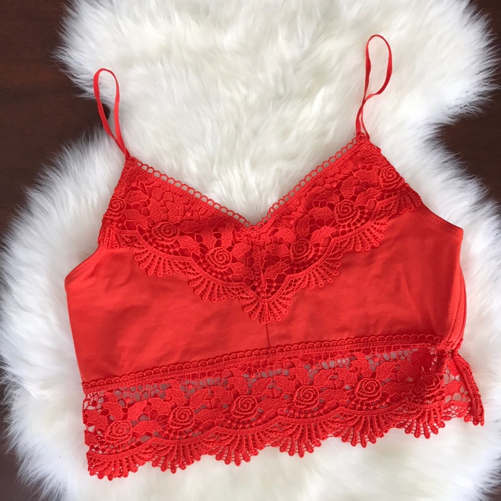 Topshop Crochet Bralette - Picture 4 of 8